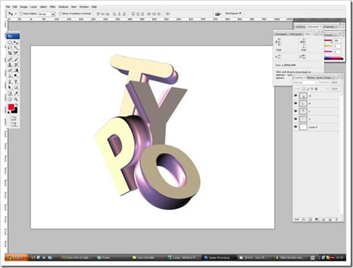 Photoshop+Xara3D3DЧ