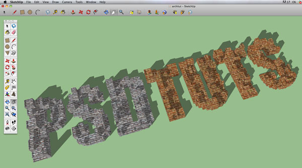 ʹ Google Sketchup  Photoshop 3DЧ